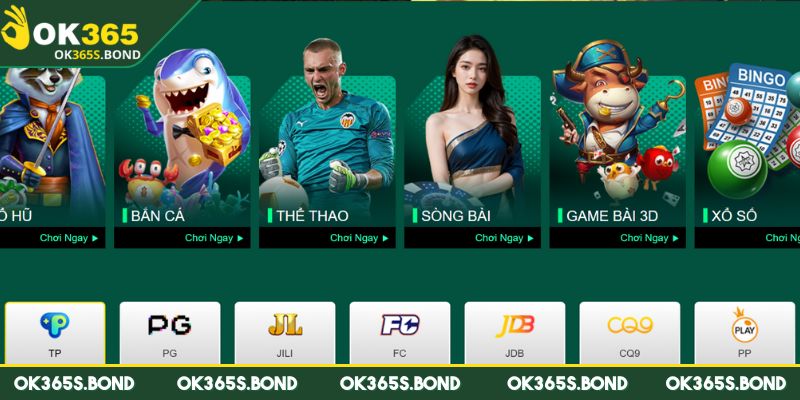 Giới Thiệu OK365 - Hội Tụ Niềm Vui Với Giải Trí Tuyệt Vời 2 Giới thiệu OK365 với hàng loạt sảnh game hấp dẫn