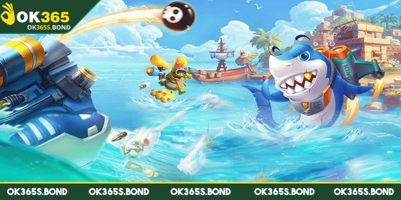 Bắn cá may mắn OK365 – Hành trình thống lĩnh đại dương 2 Những điểm nổi bật khi tham gia chơi bắn cá may mắn tại OK365